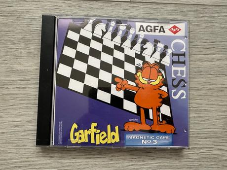 Společenské hry garfield - šachy a vrhcáby, 