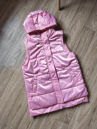 Barbie růžová vesta 164 / xs-s, reserved,164