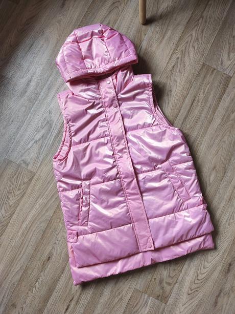 Barbie růžová vesta 164 / xs-s, reserved,164