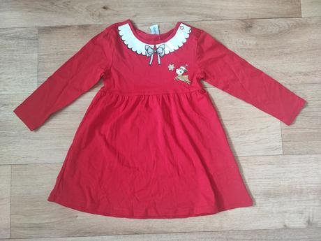 Vánoční šaty a legíny, 92