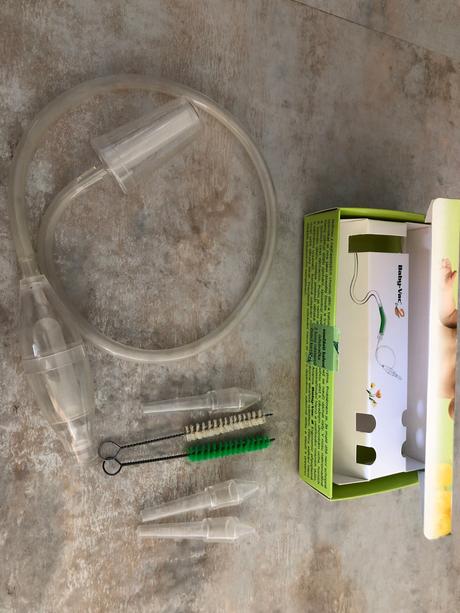 Odsávačka hlenů baby vac+nástavce,kartáčky navíc +, 