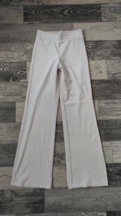 Tepláky sametové zvonáče dívčí, h&m,158