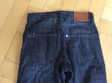 Jeansy/ džíny podšité/vyteplené bavlnou, h&m,116