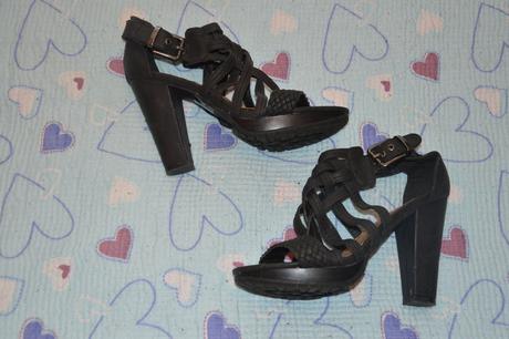 Černé boty na vysokém podpatku, 36