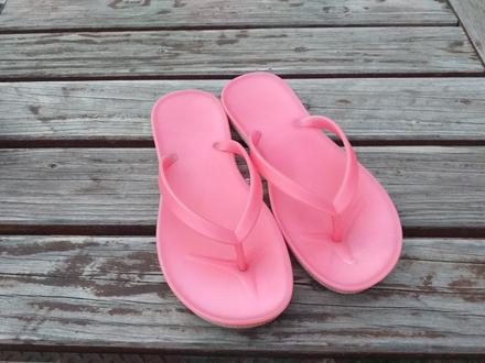 Dívčí žabky - růžové, vel. 37, 37