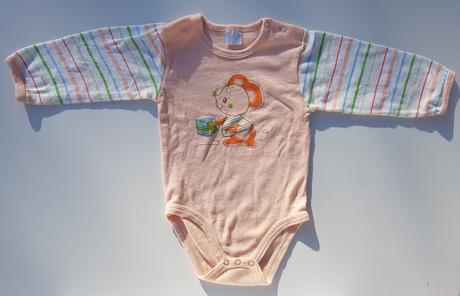 D148 dívčí body s dlouhým rukávem myška vel. 86, k&y,86