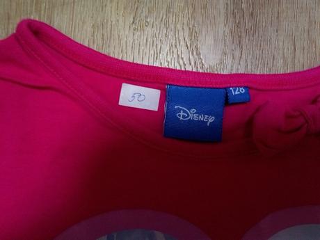 9 x tričko / tunika, vel 122/128, disney,122