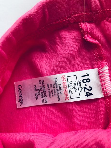 Pyžamové kalhoty - v.18/24 měs., george,92