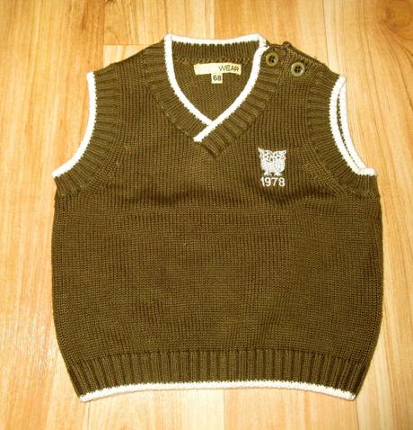 Pletená vesta, baby,68