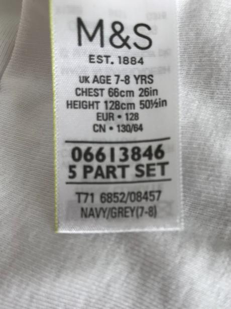 Sada nátělníků marks & spencer 4 kusy, marks & spencer,128