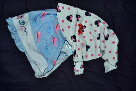 2x šátek s kšiltem proti slunci,68-92, 68 / 74 / 80 / 86 / 92