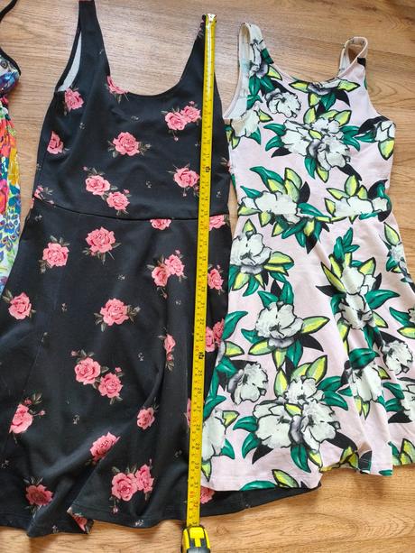 3krát dívčí / dámské šaty xs/s, 164, h&m,164