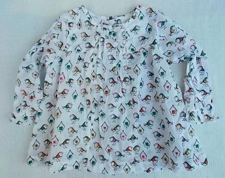 4 x krásné tričko, tunička, next,74