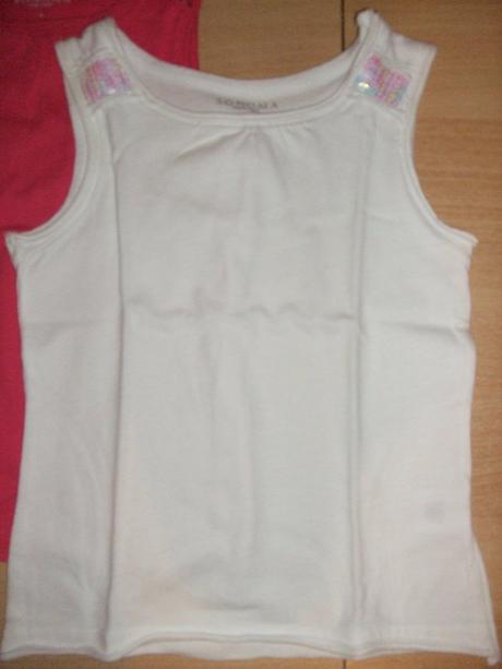 2 ks topy bez rukávov zn. sonoma, 104