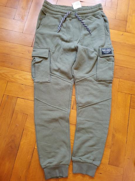Tepláky s kapsami, h&m,158