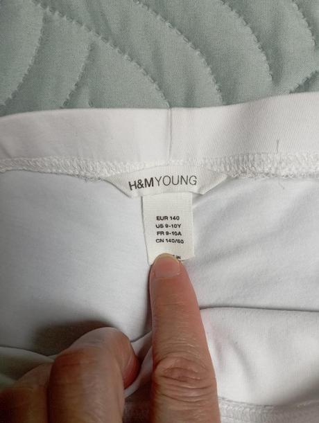 Tříčtvrteční legíny zn. h&m, h&m,140