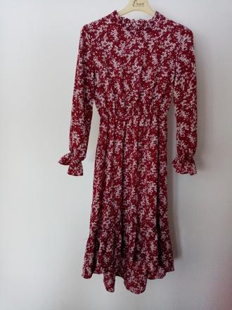 Šaty shein dlouhý rukáv vel. s, s