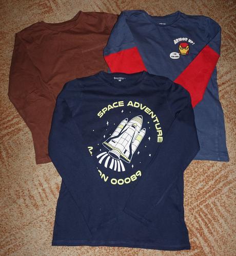 Sada triček pro kluka vel. 134-140, marvel,134