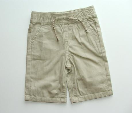 K649 chlapecké plátěné kraťasy vel. 80, primark,80