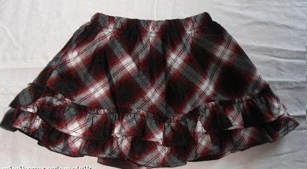 B38. lehká nemačkavá sukýnka se spodničkou young, 92