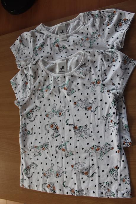 2x tričko, vel 122, 122