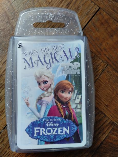 Karty anna a elsa ledové království v angličtině, 