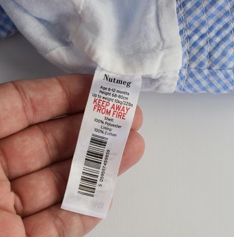 Klobouk vel. 6 - 12 m, nutmeg,74