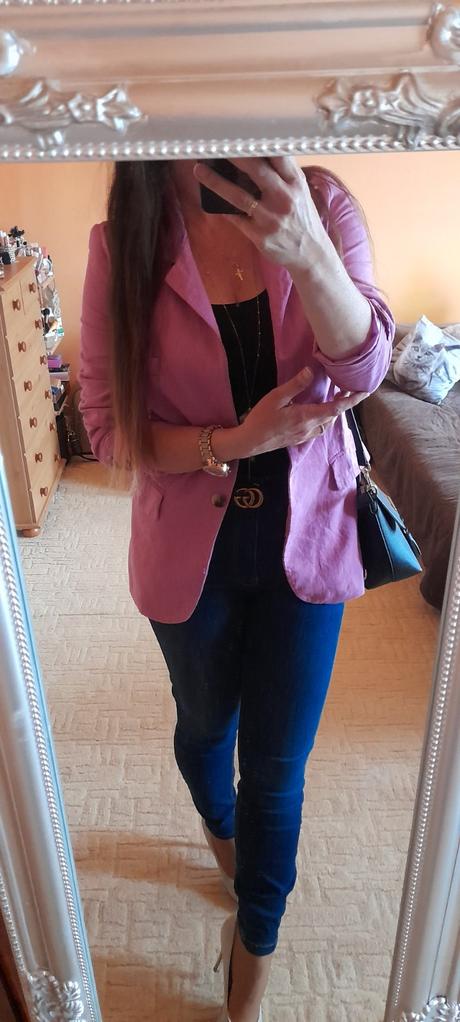 Pull&bear letní purpurové sako, pull&bear,s