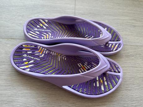 Dívčí fialové žabky alpine pro, vel. 37, alpine pro,37