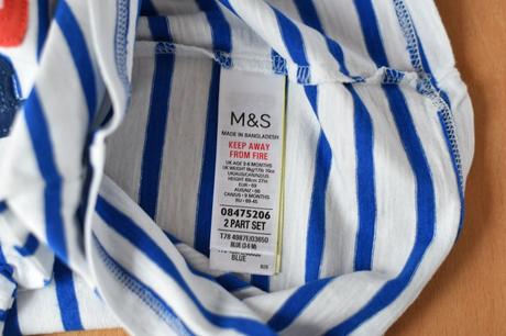 Tričko vel. 3 - 6 m, marks & spencer,68