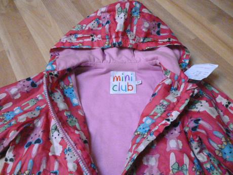 Šustáková bunda zajíčci vel. 2-3, mini boden,98
