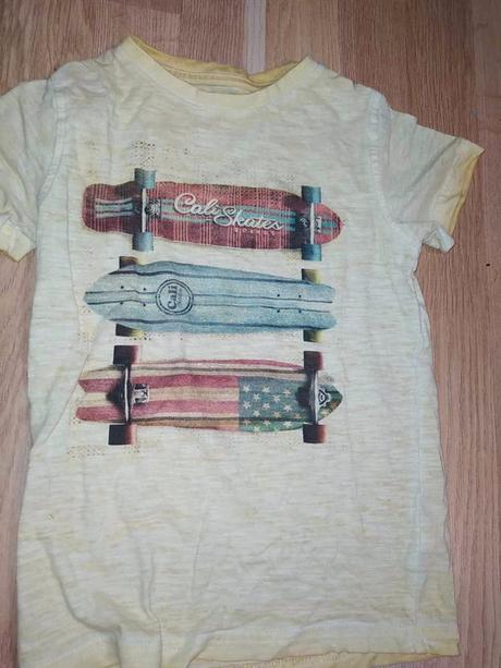 Žluté tričko 104 next, next,104