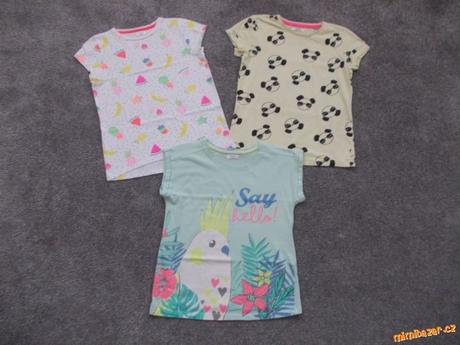 Tričko s papouškem, vel.134, 134