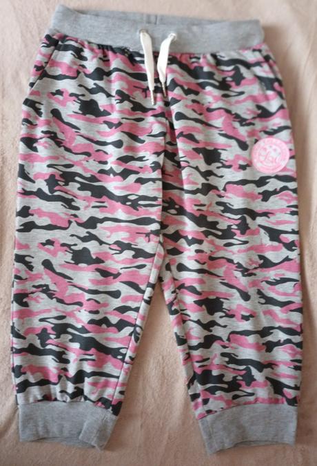 Dívčí kraťasy 3/4 růžový maskáč lewro, lewro,164