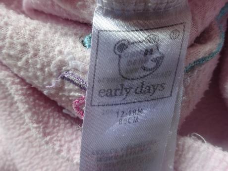 Mikina fleesová, vel. 86, early days,86