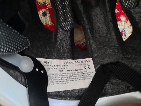 Helma na kolo,brusle 49-55cm, s
