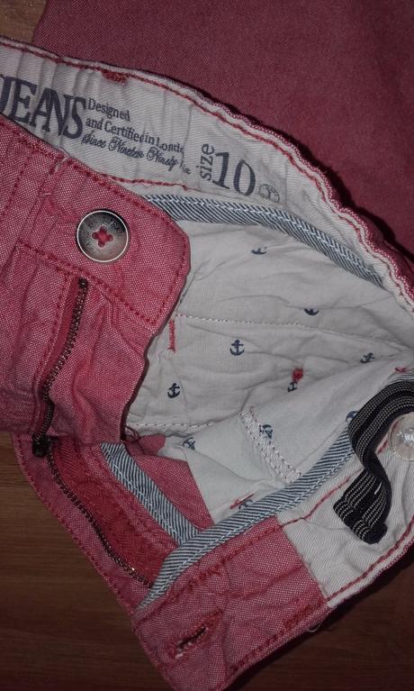 Červené kraťasy jasper j. conran, debenhams,140