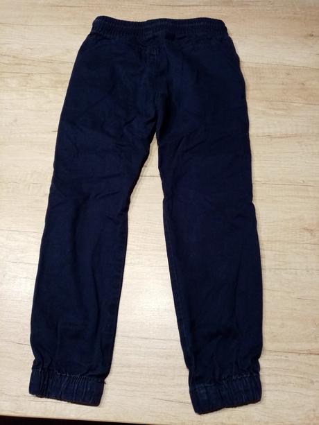 2x kalhoty hm vel. 128, h&m,128