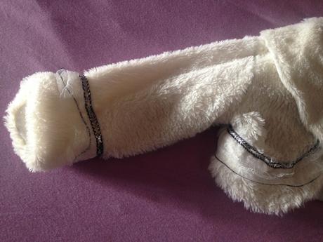 Dívčí chlupaté bolerko vel. 98 - 104, 98