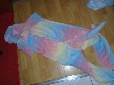 Overal plyšový dinosaurus vel 164/s, sinsay,164