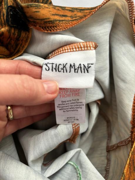 An9/ kostým stick man - v.6/7 let,