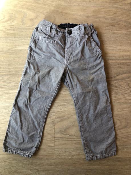 Plátěné kalhoty h&m, h&m,86