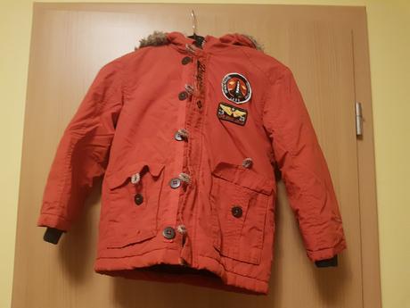 Krásná zimní bunda vel. 3-4 roky., 98