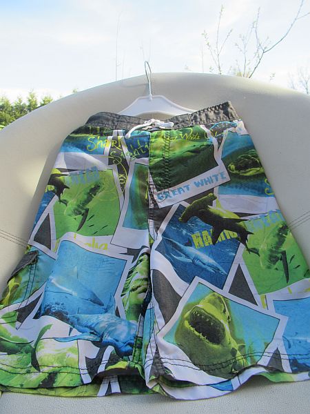 Chlapecké kraťasy / koupací šortky, f&f,158