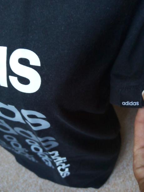 Černé tričko zn."adidas" vel."m", adidas,m