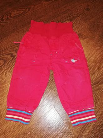 Kalhoty s podšívkou, kappahl,80