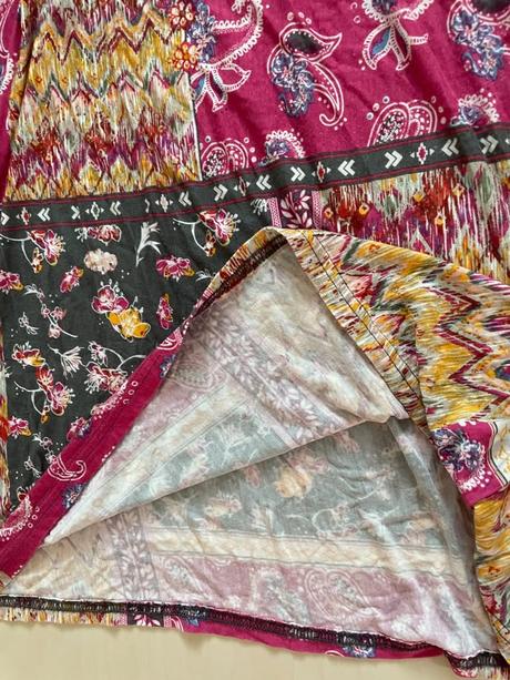 Růžové vzor letní šaty, vel m i méně, esmara, esmara,m