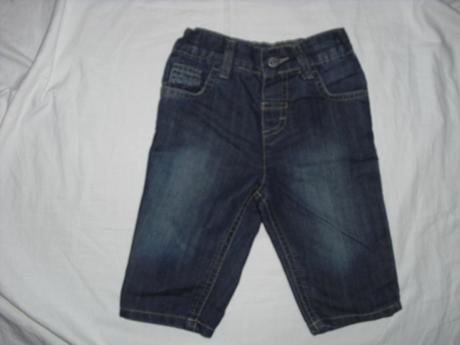 Komplet červeného trička a super riflíků, rebel,74