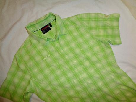 Luxusní svítivě zelená košile mammut, mammut,m
