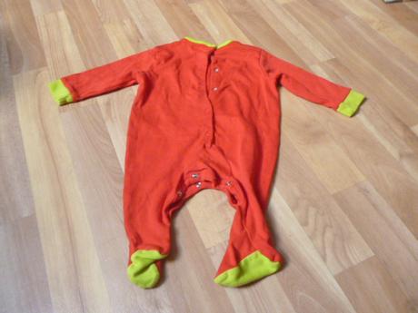 Vánoční overal grinch vel. 3-6 m, 68